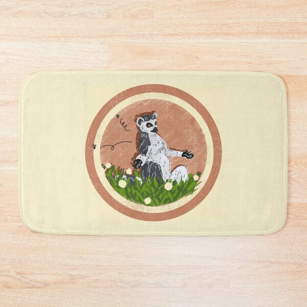 Item preview, Lemur Zen: Finding Inner Peace through Yoga designed and sold by LuluDoodles-.