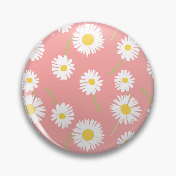 Item preview, Dandelion or daisy seamless pattern on pink background. designed and sold by Jayjaynaenae.