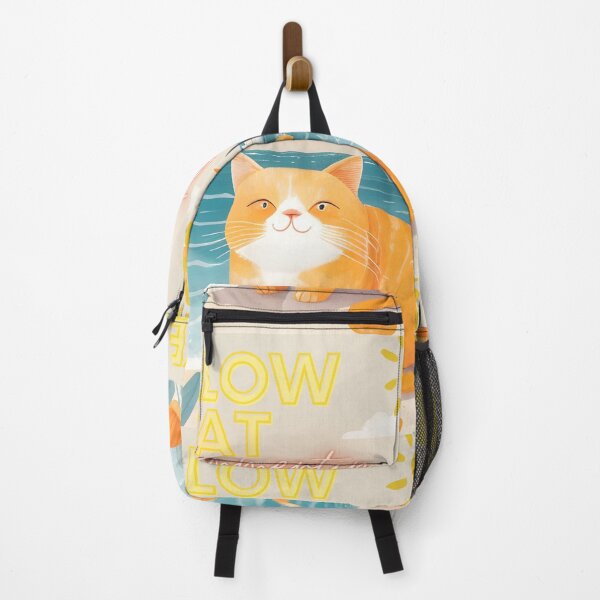 Item preview, Yellow cat in summer designed and sold by Paint U by Krisanee.