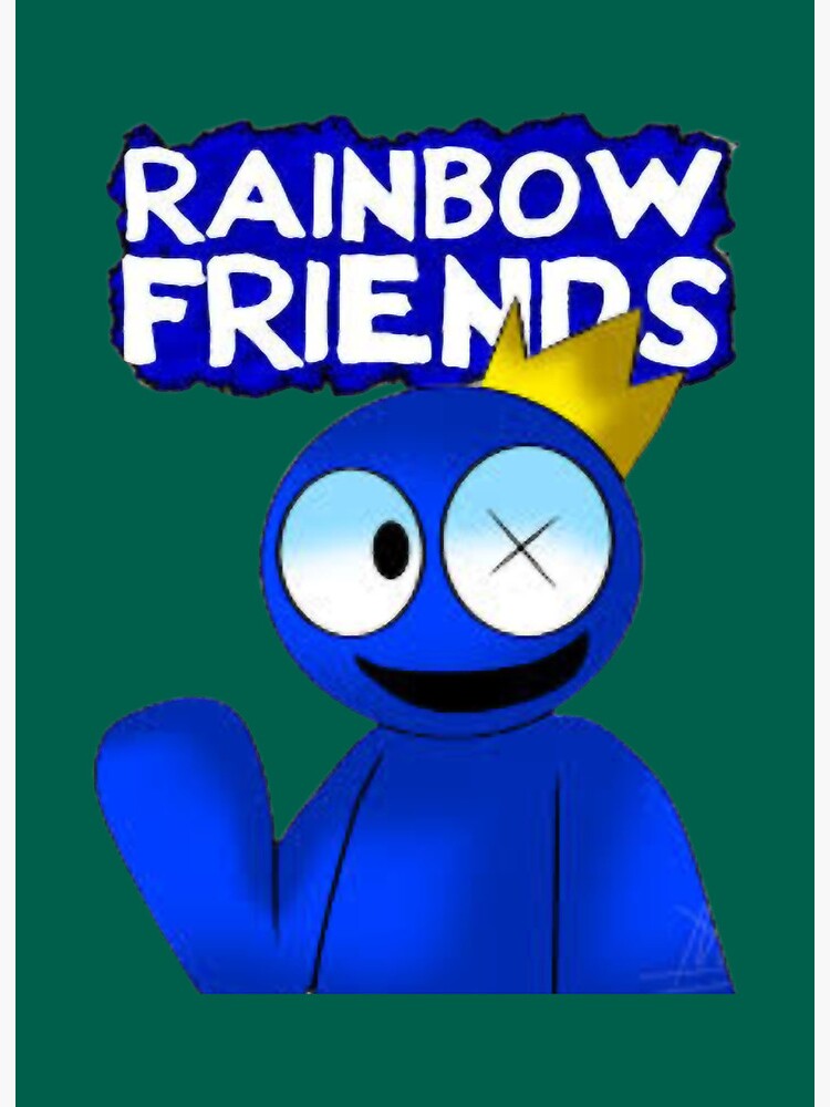 rainbow friends Blue! Poster for Sale by NickWienfo