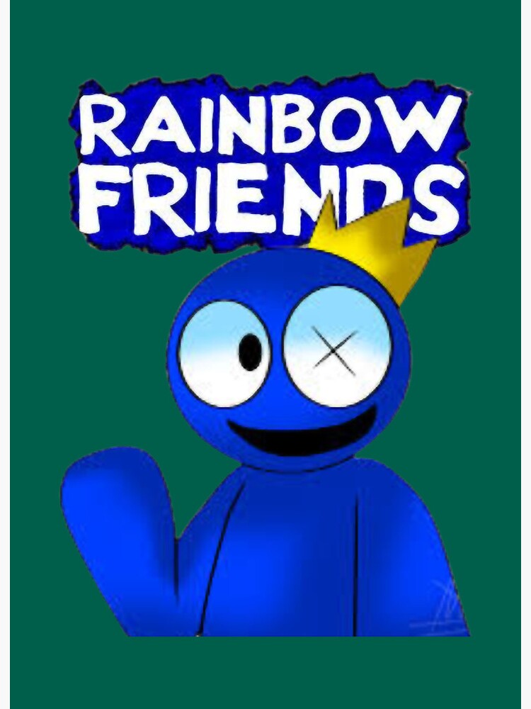 rainbow friends Blue! Art Print for Sale by NickWienfo