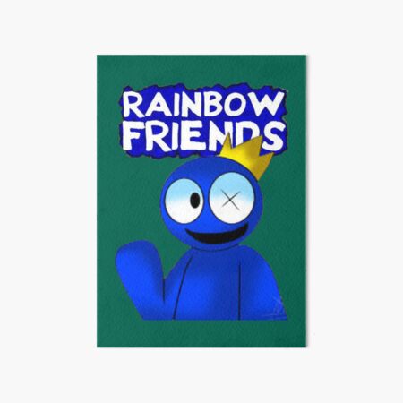 rainbow friends Blue! Poster for Sale by NickWienfo