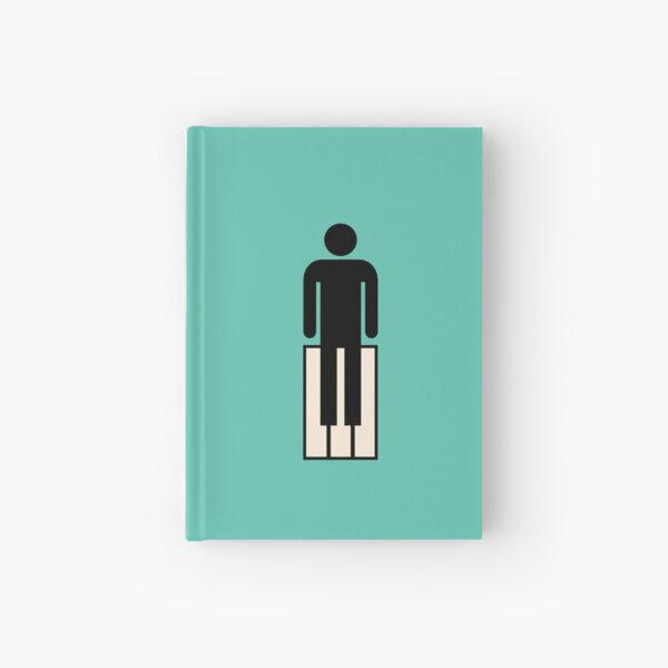 Homme de piano Carnet cartonné