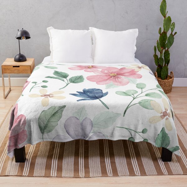Aperçu de l'œuvre Floral Seamless Pattern créée et vendue par Print Finds.