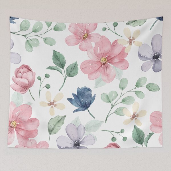 Aperçu de l'œuvre Floral Seamless Pattern créée et vendue par Print Finds.