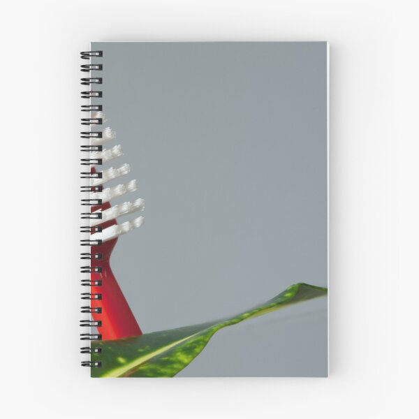 Item preview, red toothbrush and green leaf designed and sold by mrivserg.