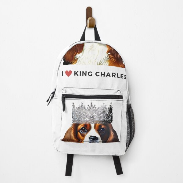 Item preview, King Charles III Coronation King Charles Spaniel Funny Coronation Cavalier King Charles Spaniel with Crown designed and sold by RoyalRepublics.