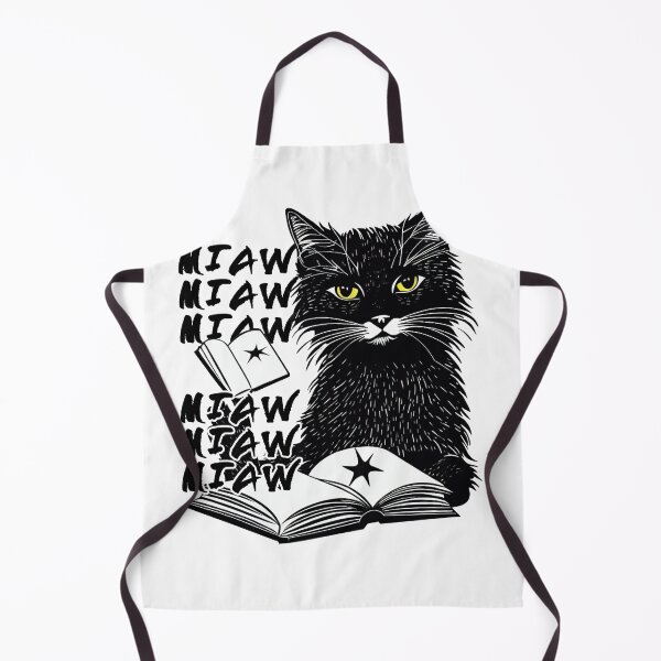 Aperçu de l'œuvre Cat Miaw - J'aime le chat - Chat mignon créée et vendue par Lychee Design.