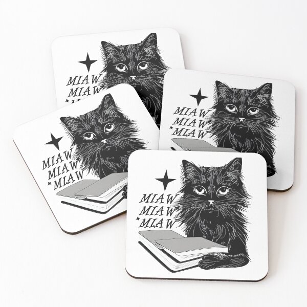 Item preview, Cat Miaw - I Love Cat - Cute Cat designed and sold by Lychee Design.