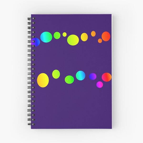Item preview, Rainbow dark blue circles | Rainbow dots creative design designed and sold by lausn.