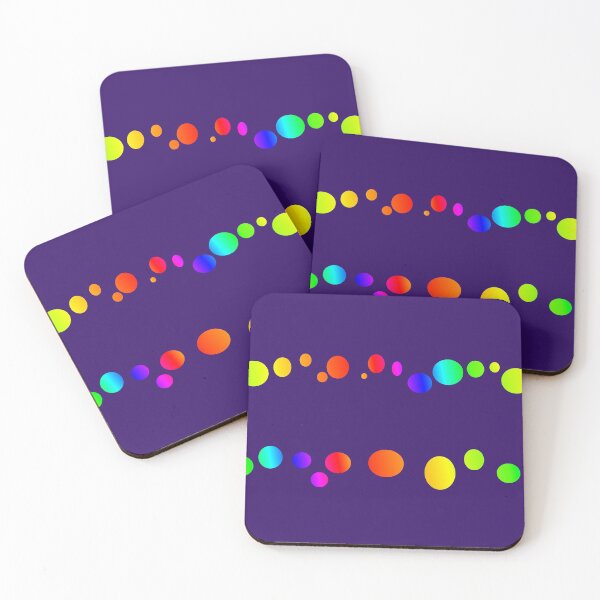 Item preview, Rainbow dark blue circles | Rainbow dots creative design designed and sold by lausn.