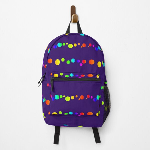 Item preview, Rainbow dark blue circles | Rainbow dots creative design designed and sold by lausn.