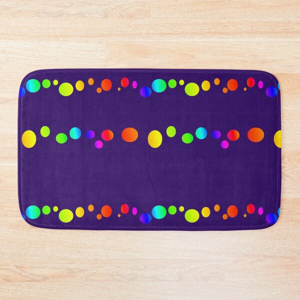 Item preview, Rainbow dark blue circles | Rainbow dots creative design designed and sold by lausn.