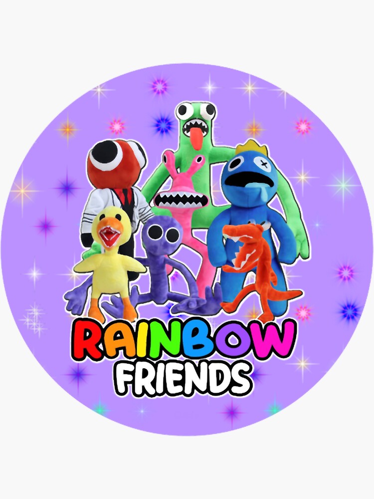 rainbow friends game  Sticker for Sale by rinjinsato