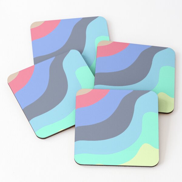 Item preview, wavy colors designed and sold by rosipos.