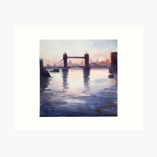 Item preview, Tower Bridge Reflections designed and sold by LordOtter.