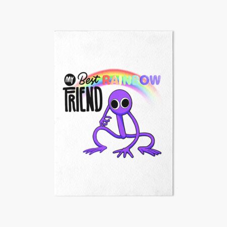 Purple Rainbow Friend | Photographic Print