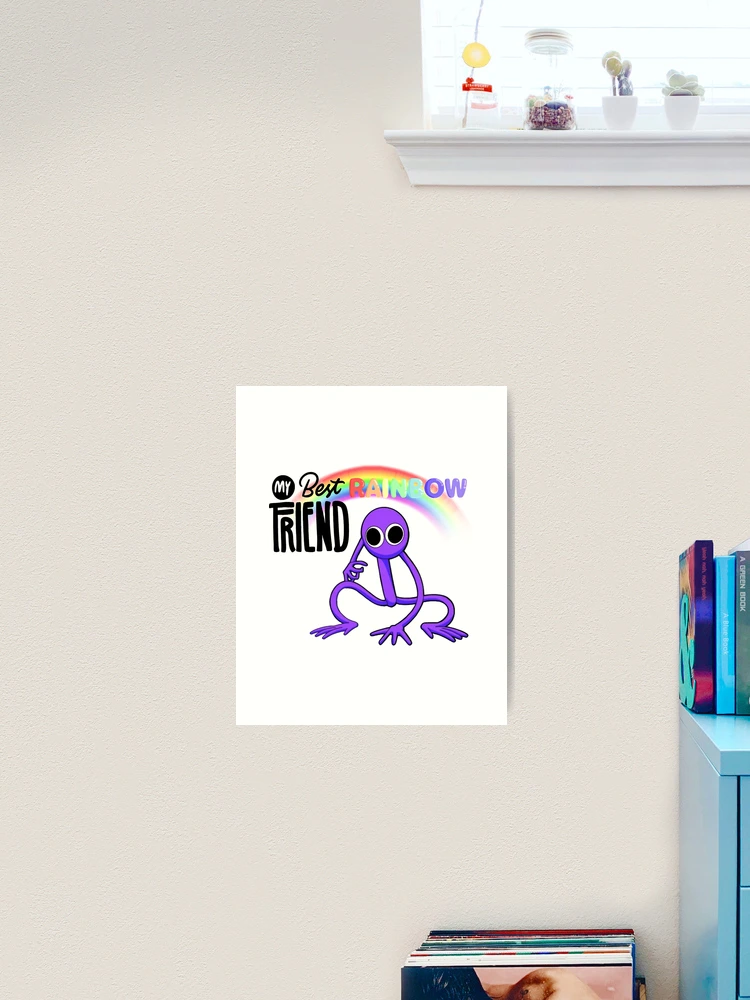 Rainbow Friends Purple (Friendly) | Photographic Print