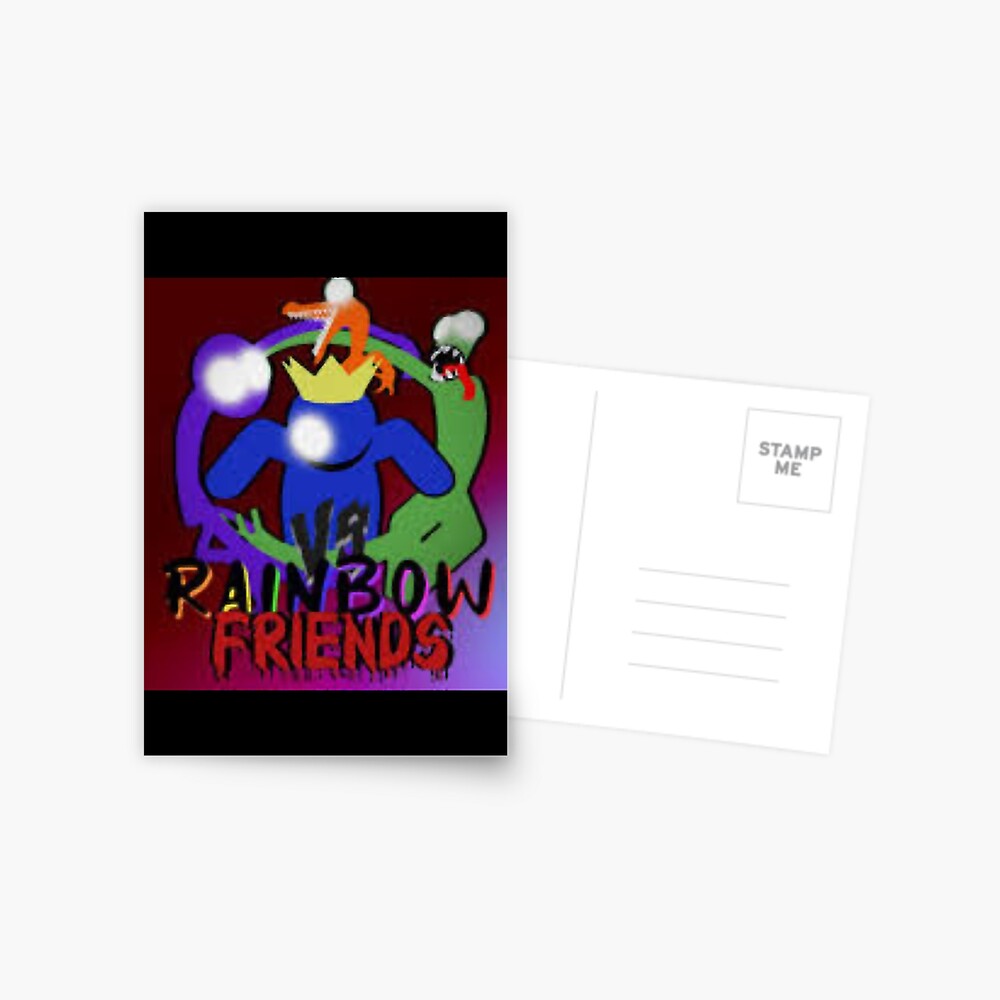 Green from Roblox Rainbow Friends Postcard for Sale by NationArts