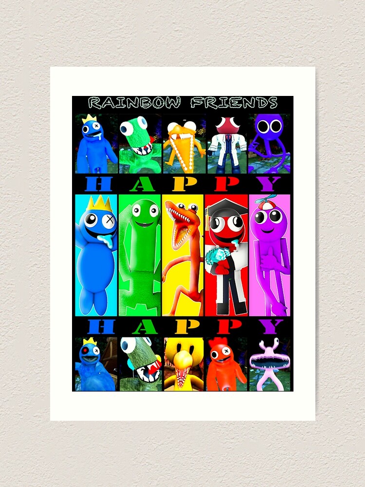 rainbow friends game  Poster for Sale by azayladeiro