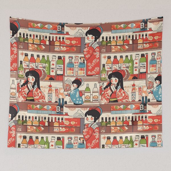 Item preview, Retro Japanese Beer and Sake designed and sold by Studio Bankai.