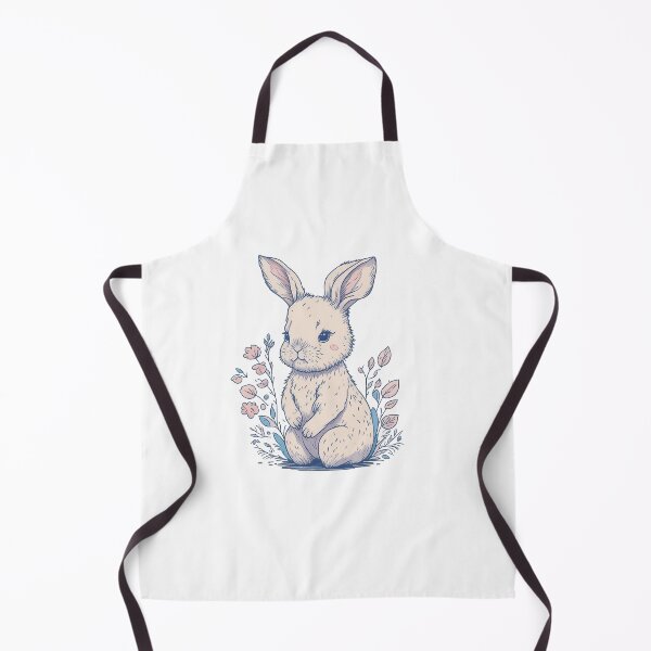 Item preview, Lovely Baby Rabbit in the Garden designed and sold by pigipeach.