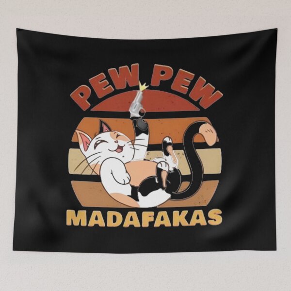 Item preview,  Cat Pew Pew Madafakas designed and sold by SplashPrint.