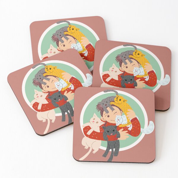 Item preview, Feline Frenzy: Cat Mom and Her Fabulous Babes designed and sold by LuluDoodles-.