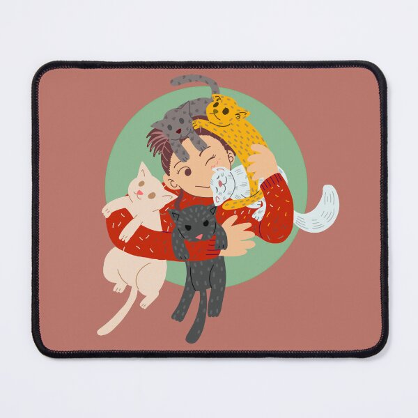 Item preview, Feline Frenzy: Cat Mom and Her Fabulous Babes designed and sold by LuluDoodles-.