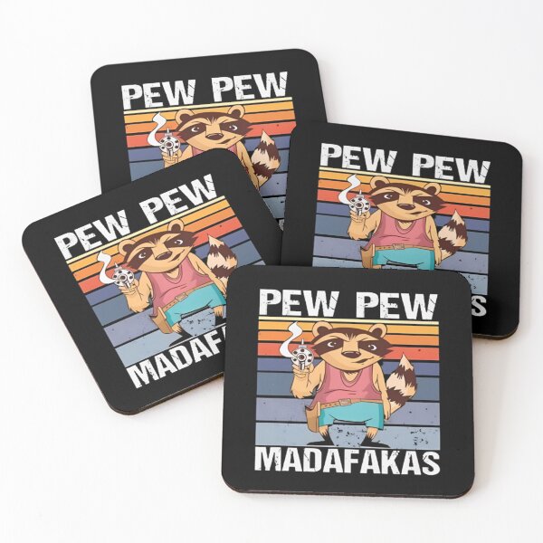 Item preview, zorro Pew Pew Madafakas designed and sold by SplashPrint.