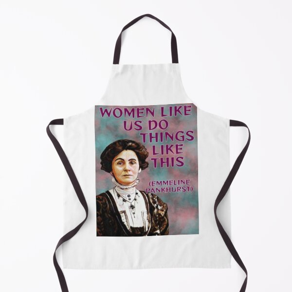 Item preview, Radical Feminist Quote - Emmeline Pankhurst - Women Like Us Do Things Like This designed and sold by LethalPixieDust.