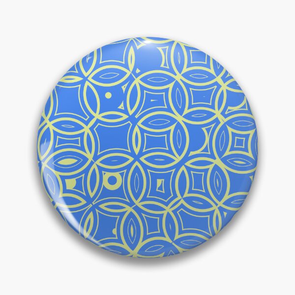Item preview, tiled round abouut (blue) designed and sold by Tokofereal.