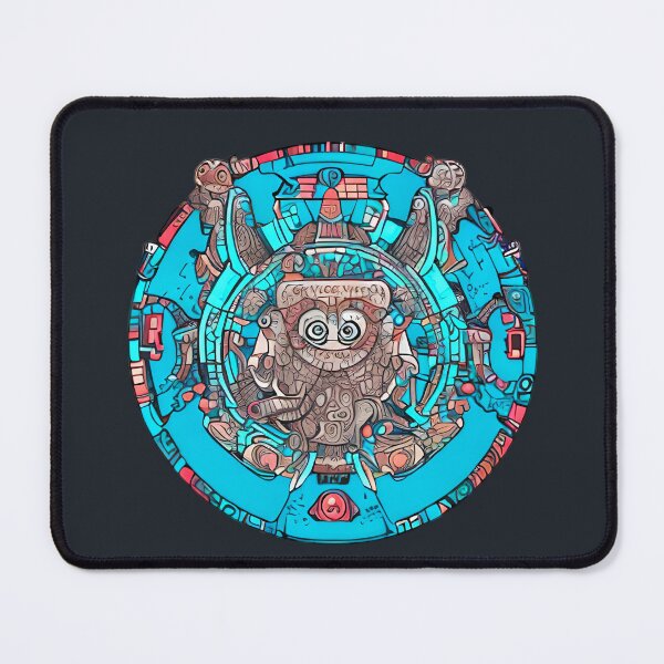 Item preview, Another Blue Tribal Water Spirit designed and sold by Chubuter.