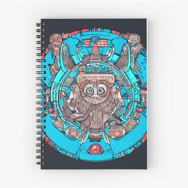 Item preview, Another Blue Tribal Water Spirit designed and sold by Chubuter.