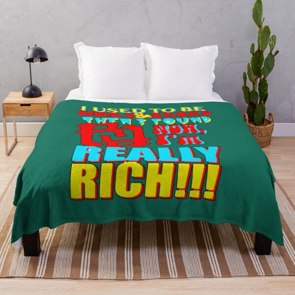 Item preview, I USED TO BE UGLY AND BROKE THEN I FOUND RR NOW IM REALLY RICH KANKAN RR   designed and sold by QuinnHammes.