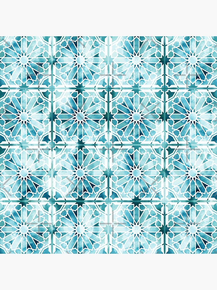 Moroccan ceramic pattern by adenaJ