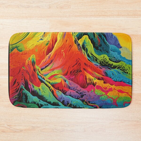 Item preview, Psychedelic Landscape designed and sold by TheHellSong.