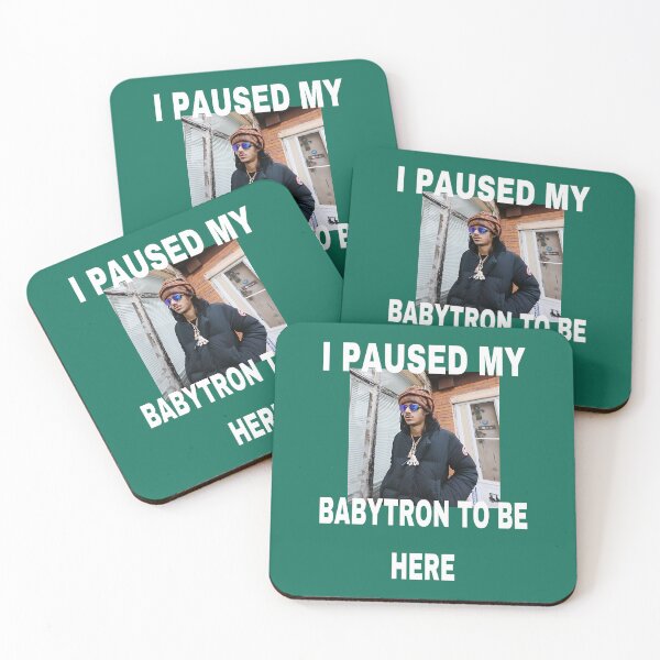 Item preview, BabyTron I Paused My Baby Smoove C  designed and sold by QuinnHammes.