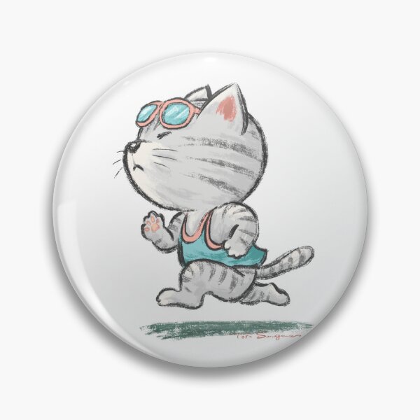 Item preview, runner cat designed and sold by Toru Sanogawa.