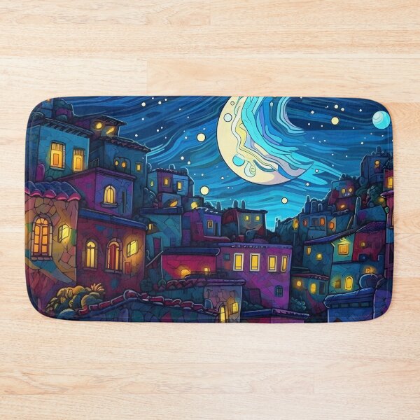 Item preview, Marrakesh at Night | Comic Art designed and sold by StickeryPickery.
