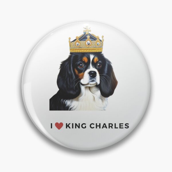 Item preview, Cavalier King Charles Spaniel for King Charles Coronation designed and sold by RoyalRepublics.