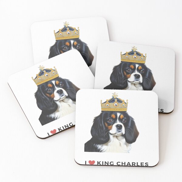 Item preview, Cavalier King Charles Spaniel for King Charles Coronation designed and sold by RoyalRepublics.