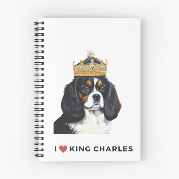 Item preview, Cavalier King Charles Spaniel for King Charles Coronation designed and sold by RoyalRepublics.