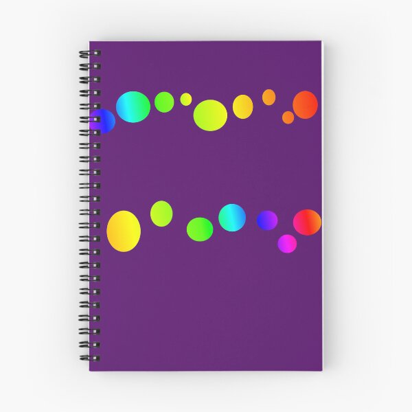 Item preview, Rainbow dark blue circles | Rainbow dark blue circle pattern designed and sold by lausn.