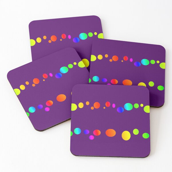 Item preview, Rainbow dark blue circles | Rainbow dark blue circle pattern designed and sold by lausn.