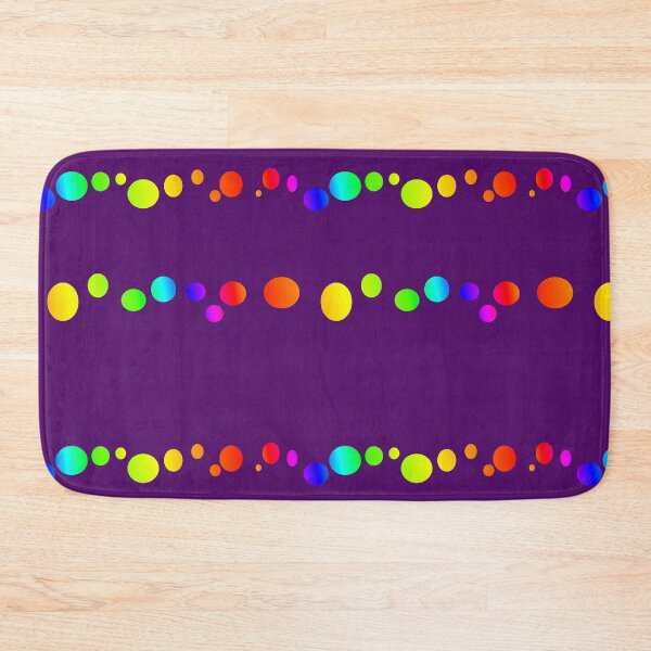 Item preview, Rainbow dark blue circles | Rainbow dark blue circle pattern designed and sold by lausn.