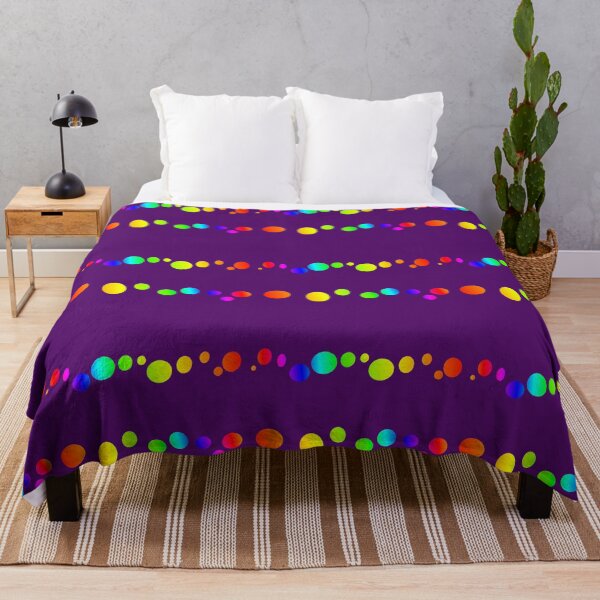 Item preview, Rainbow dark blue circles | Rainbow dark blue circle pattern designed and sold by lausn.