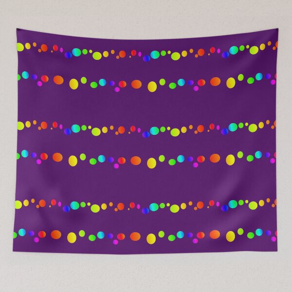 Item preview, Rainbow dark blue circles | Rainbow dark blue circle pattern designed and sold by lausn.