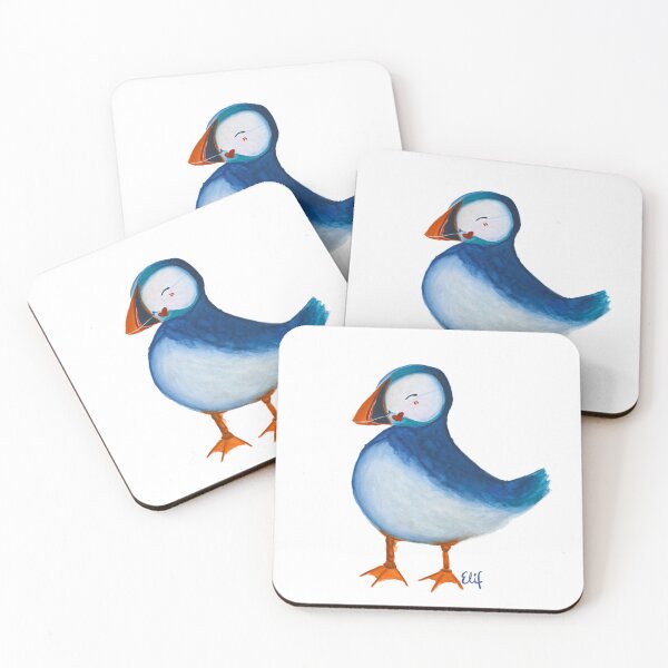 Item preview, Puffs the Puffin - Watercolor Design designed and sold by TosunDesign.