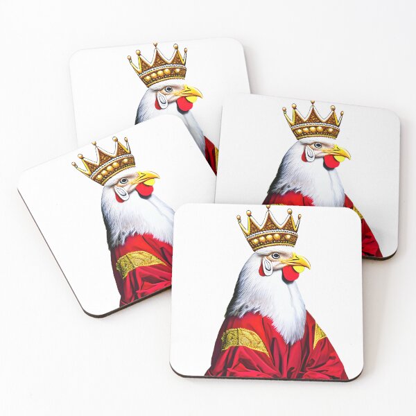 Item preview, Funny Coronation Chicken for King Charles III Coronation 2023 designed and sold by RoyalRepublics.